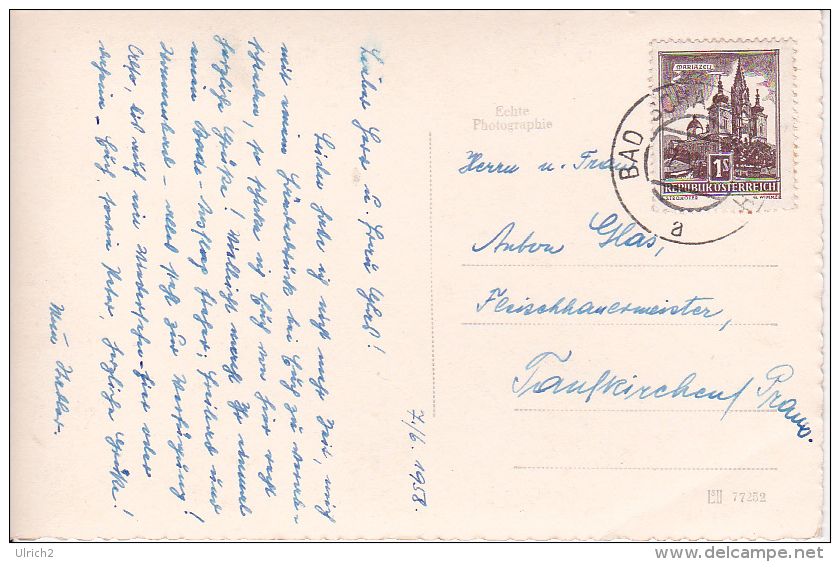 AK Bad Schallerbach - Mehransichtkarte - 1958 (4006) - Bad Schallerbach