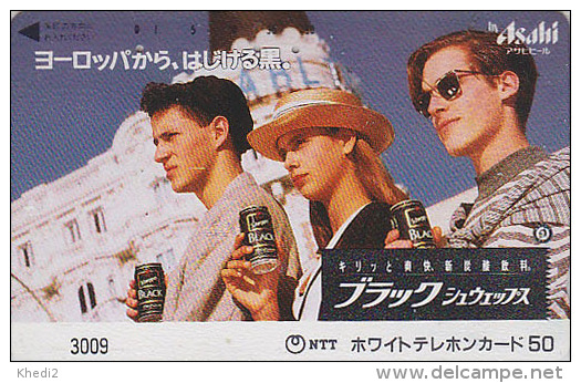 Télécarte Japon / 7-11 - 3009 - Boisson SCHWEPPES - Asahi Drink Japan Phonecard - Getränk Telefonkarte - Lebensmittel