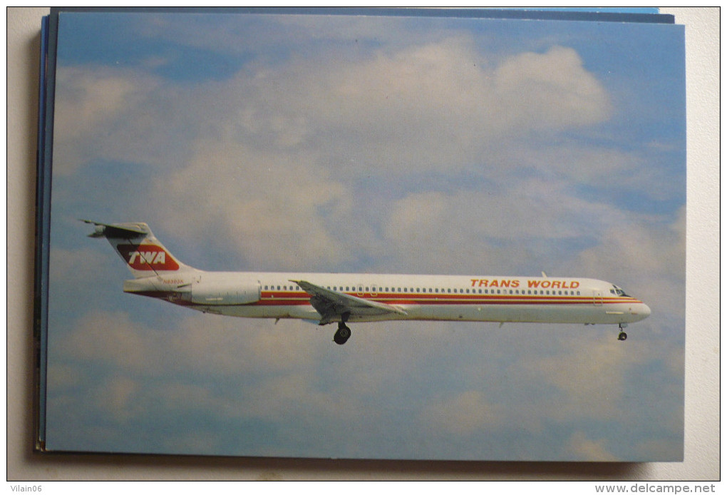 MD 83    TWA    TRANS WORLD   N9303K                 EDITION  PI   N°   754 - 1946-....: Moderne