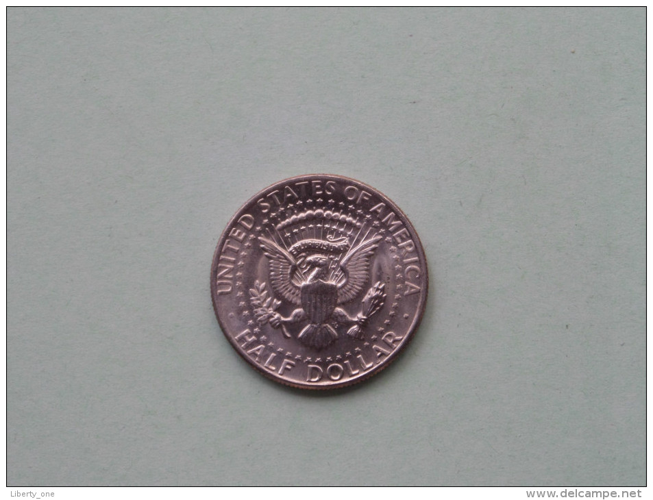 1974 D - ONE HALF $ / KM 202b ( For Grade, Please See Photo ) !! - 1964-…: Kennedy