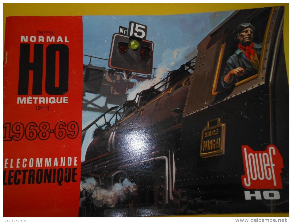 JOUEF/Marque Déposée/Trains électriques /HO/Normal/Métrique/ 1968    VOIT26 - Francese