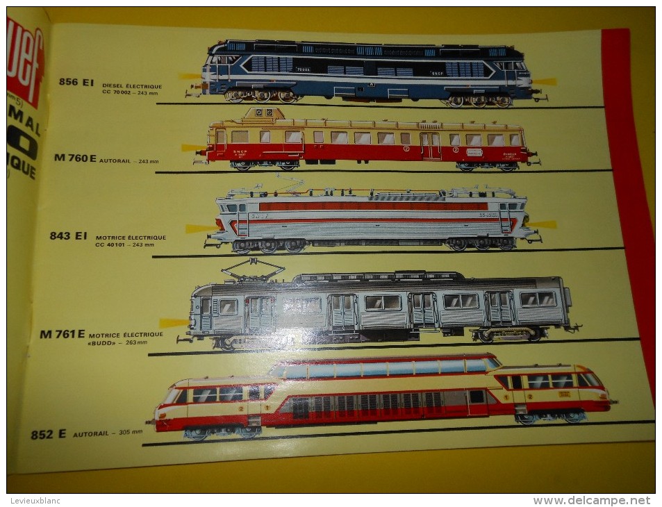 JOUEF/Marque Déposée/Trains électriques /HO/Normal/Métrique/ 1968    VOIT26 - Francés