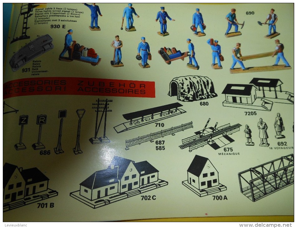 JOUEF/Marque déposée/Trains électriques /HO/Normal/Métrique/ 1968    VOIT26