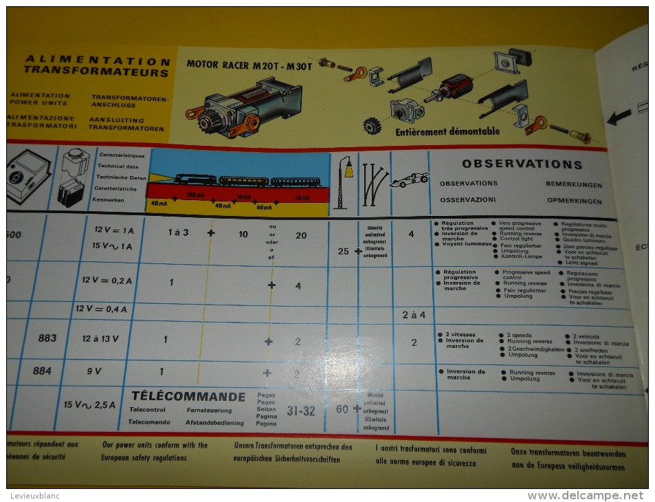 JOUEF/Marque déposée/Trains électriques /HO/Normal/Métrique/ 1968    VOIT26