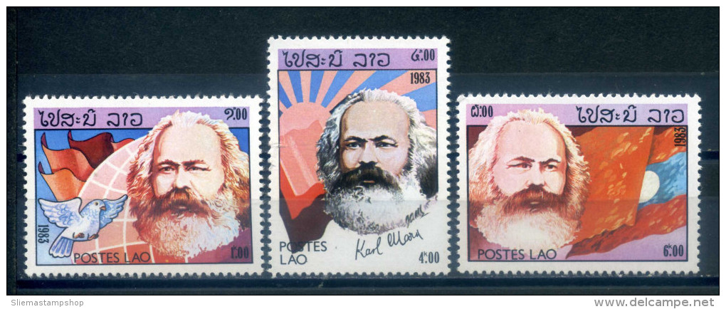 LAOS - 1983 KARL MARX - Laos