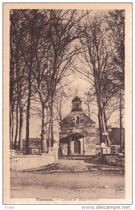 Florennes. -  Chapelle Saint-Pierre - Florennes