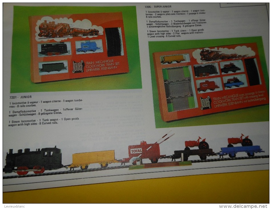 JOUEF/Le Jouet Français S.A./Heller -Solido-Jouef/Trains électriques  et mécaniques / 1976?    VOIT28