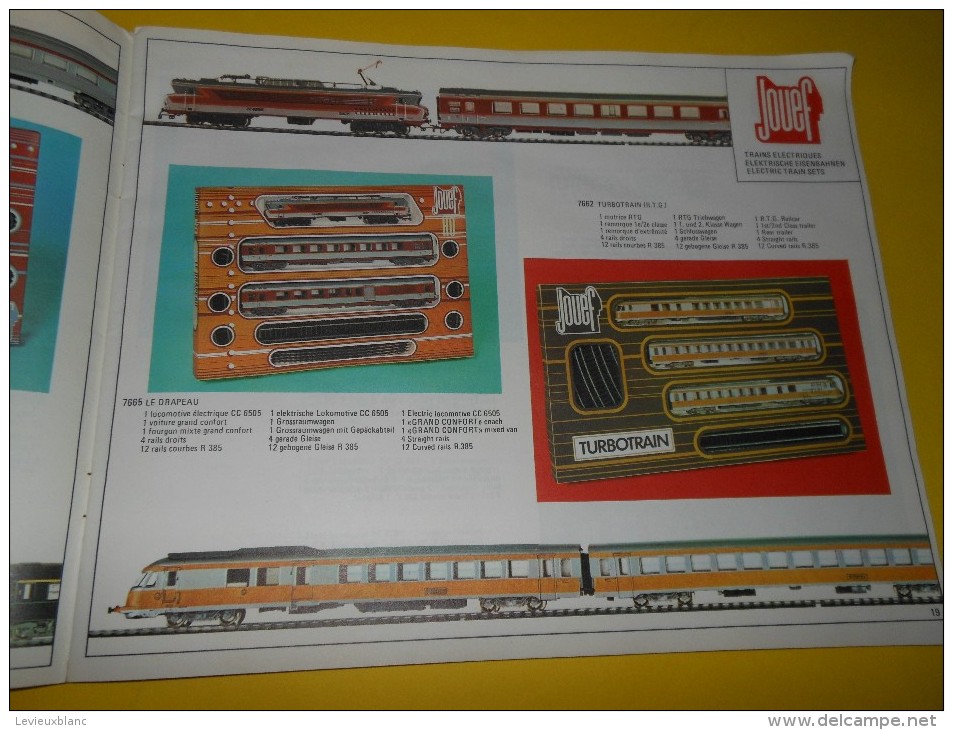 JOUEF/Le Jouet Français S.A./Heller -Solido-Jouef/Trains électriques  et mécaniques / 1976?    VOIT28