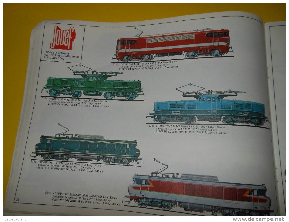 JOUEF/Le Jouet Français S.A./Heller -Solido-Jouef/Trains électriques  et mécaniques / 1976?    VOIT28