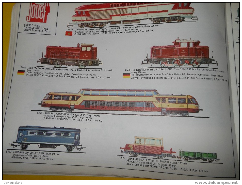 JOUEF/Le Jouet Français S.A./Heller -Solido-Jouef/Trains électriques  et mécaniques / 1976?    VOIT28