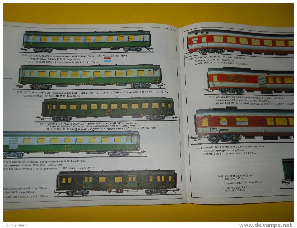 JOUEF/Le Jouet Français S.A./Heller -Solido-Jouef/Trains électriques  et mécaniques / 1976?    VOIT28