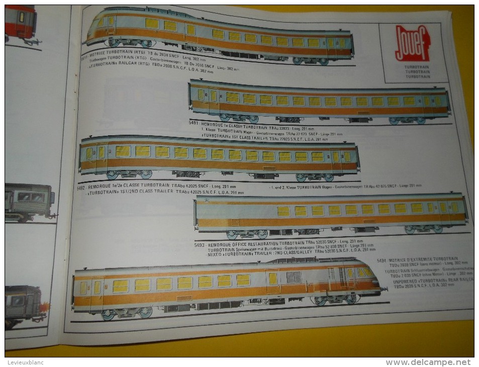 JOUEF/Le Jouet Français S.A./Heller -Solido-Jouef/Trains électriques  et mécaniques / 1976?    VOIT28