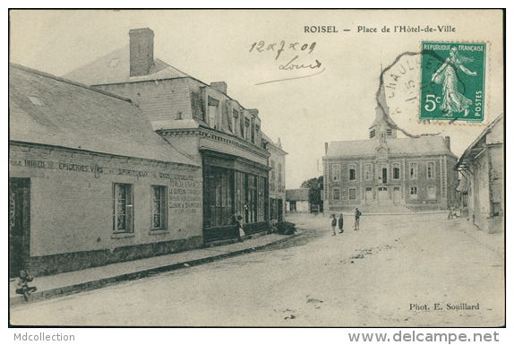 80 ROISEL / Place De L'Hôtel-de-Ville / - Roisel