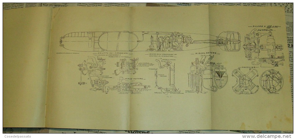 MINISTERO DELLA MARINA VOLUME VIII CATEGORIA SILURISTI - War 1939-45