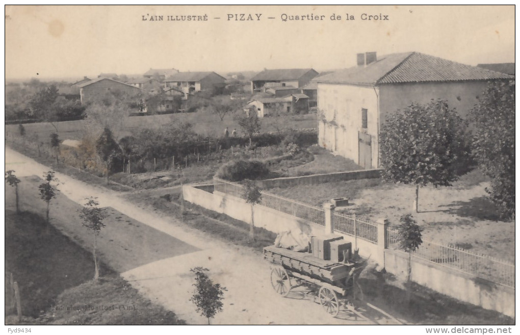 CPA - Pizay - Quartier De La Croix - Non Classés