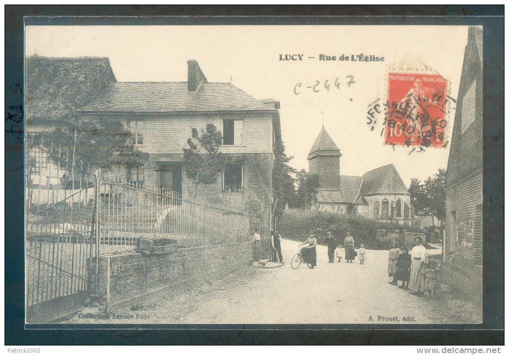 LUCY _ Rue De L´ Église ( Environs De Neufchatel En Bray ) - Neufchâtel En Bray