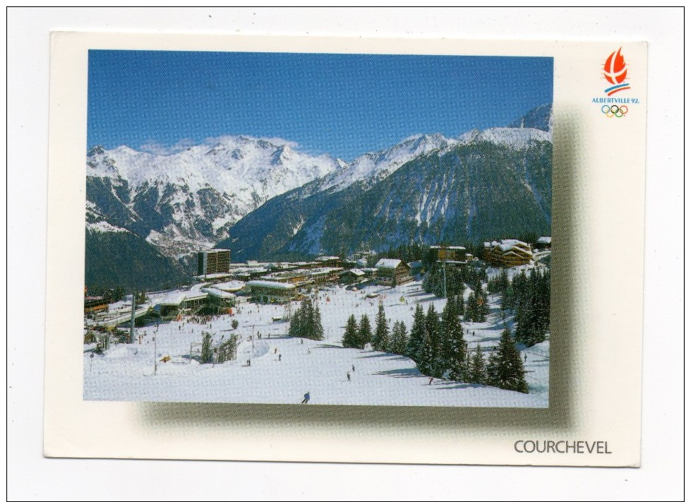 73 Courchevel Station Olympique Alberville 92 - Courchevel