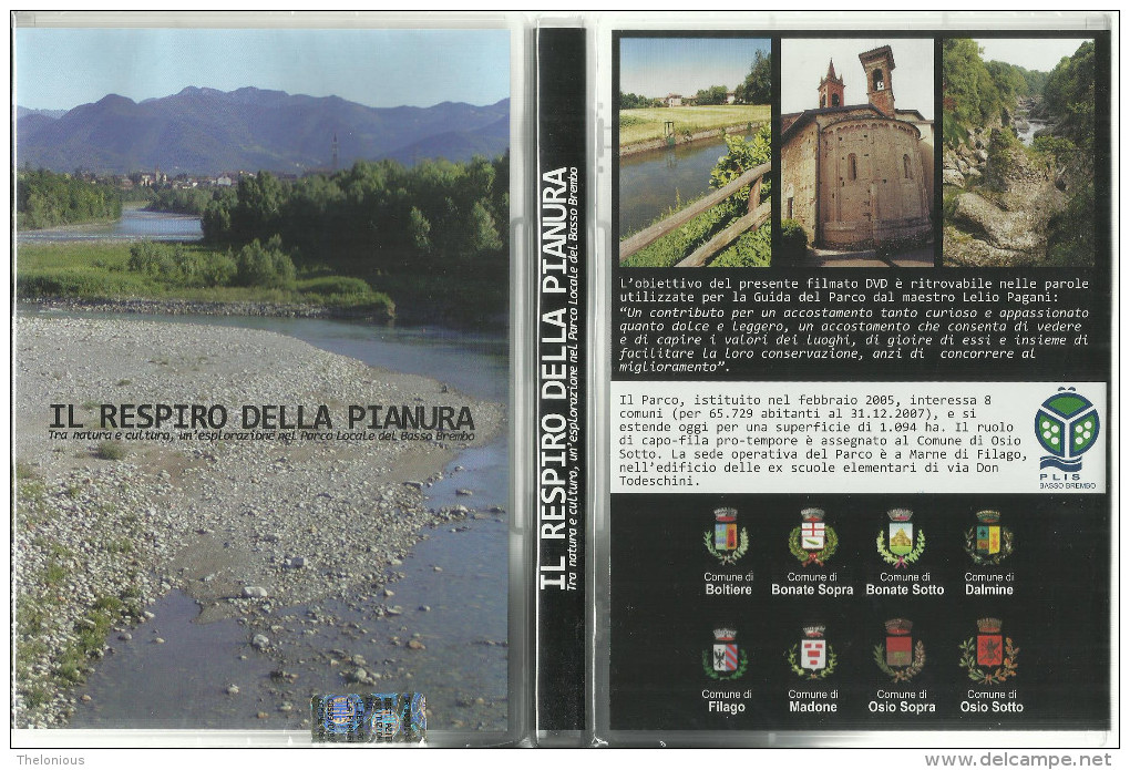 # DVD: IL RESPIRO DELLA PIANURA - Esplorazione Nel Parco Locale Del Basso Brembo - Documentaires