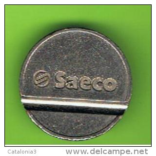 # 036  -  Spielmarke - Jeton - SAECO - Profesionales/De Sociedad
