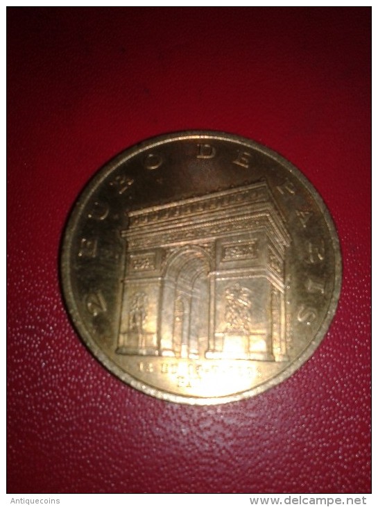 2 EURO DE PARIS "BRIGADE DE SAPEURS-POMPIERS DE PARIS" - Euros De Las Ciudades