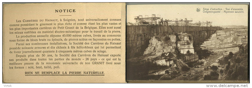 Soignies : ( Carnet : Carrières De Hainaut : 20 CPA )  Complet : Regarder Scans - Soignies