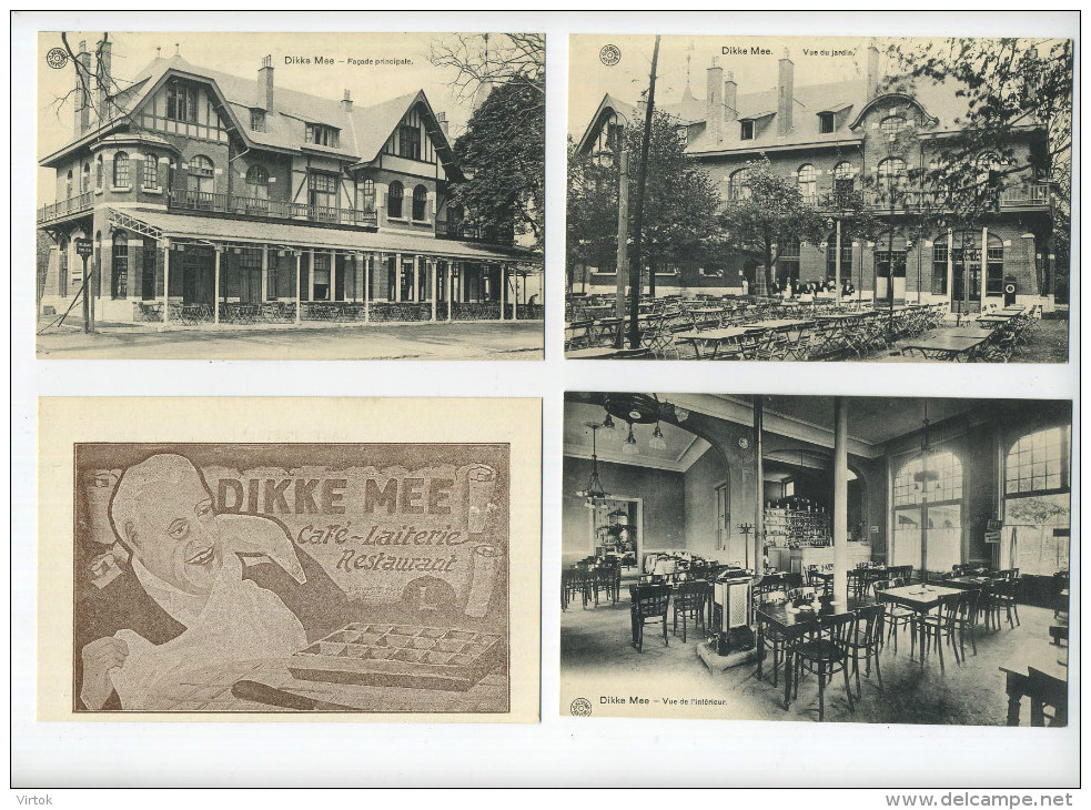 Antwerpen :  Café- Restaurant  DIKKE MEE   : Laiterie    ( Carnet : : 5 CPA )  Zie Scans - Autres & Non Classés