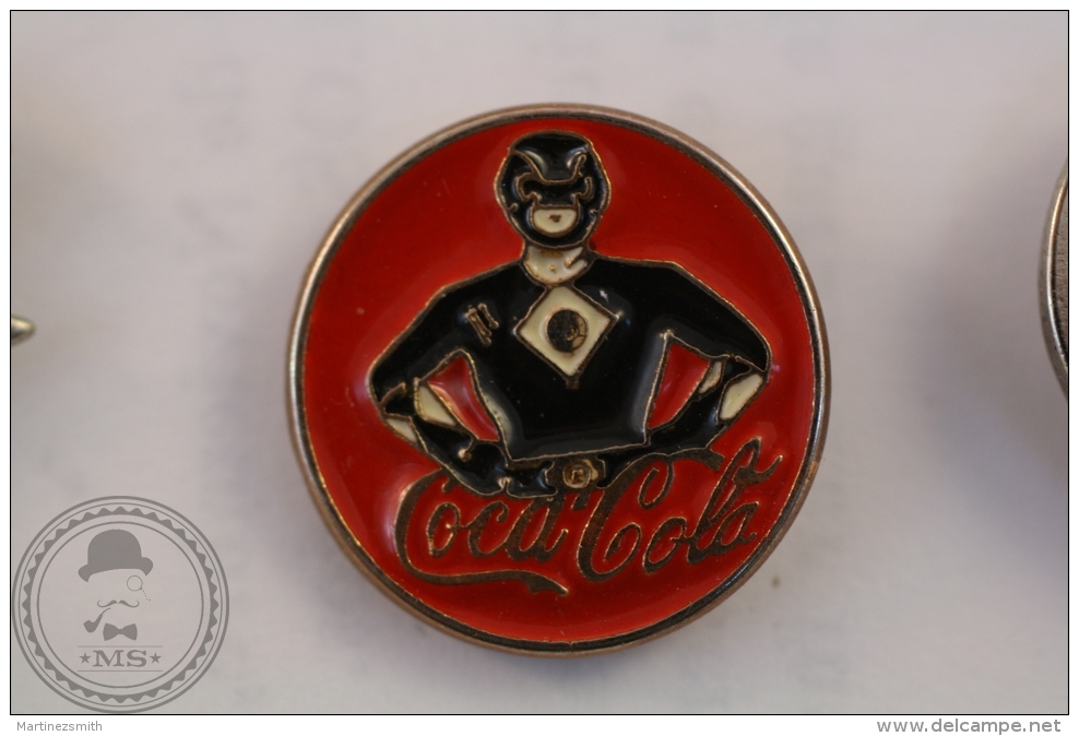 Black Power Ranger Coca Cola - Pin Badge - #PLS - Coca-Cola