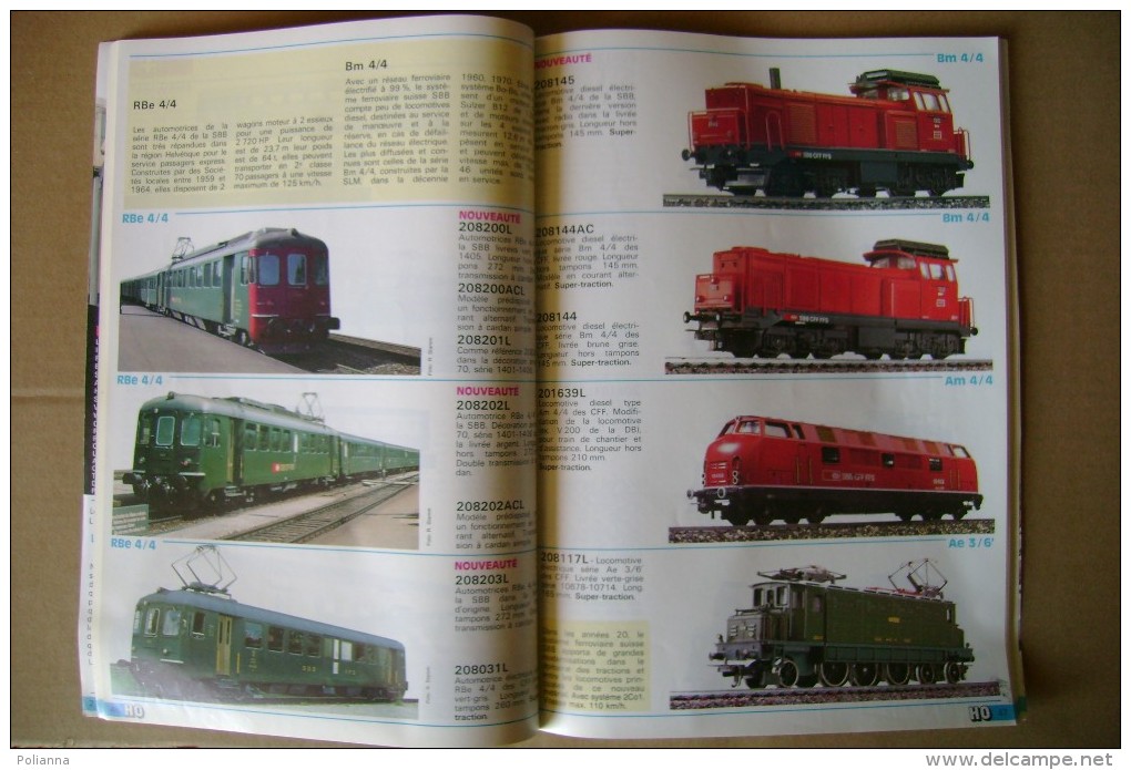 PCE/7 Catalogo LIMA HO 1989/90 Chemins De Fer/treni/modellismo - France