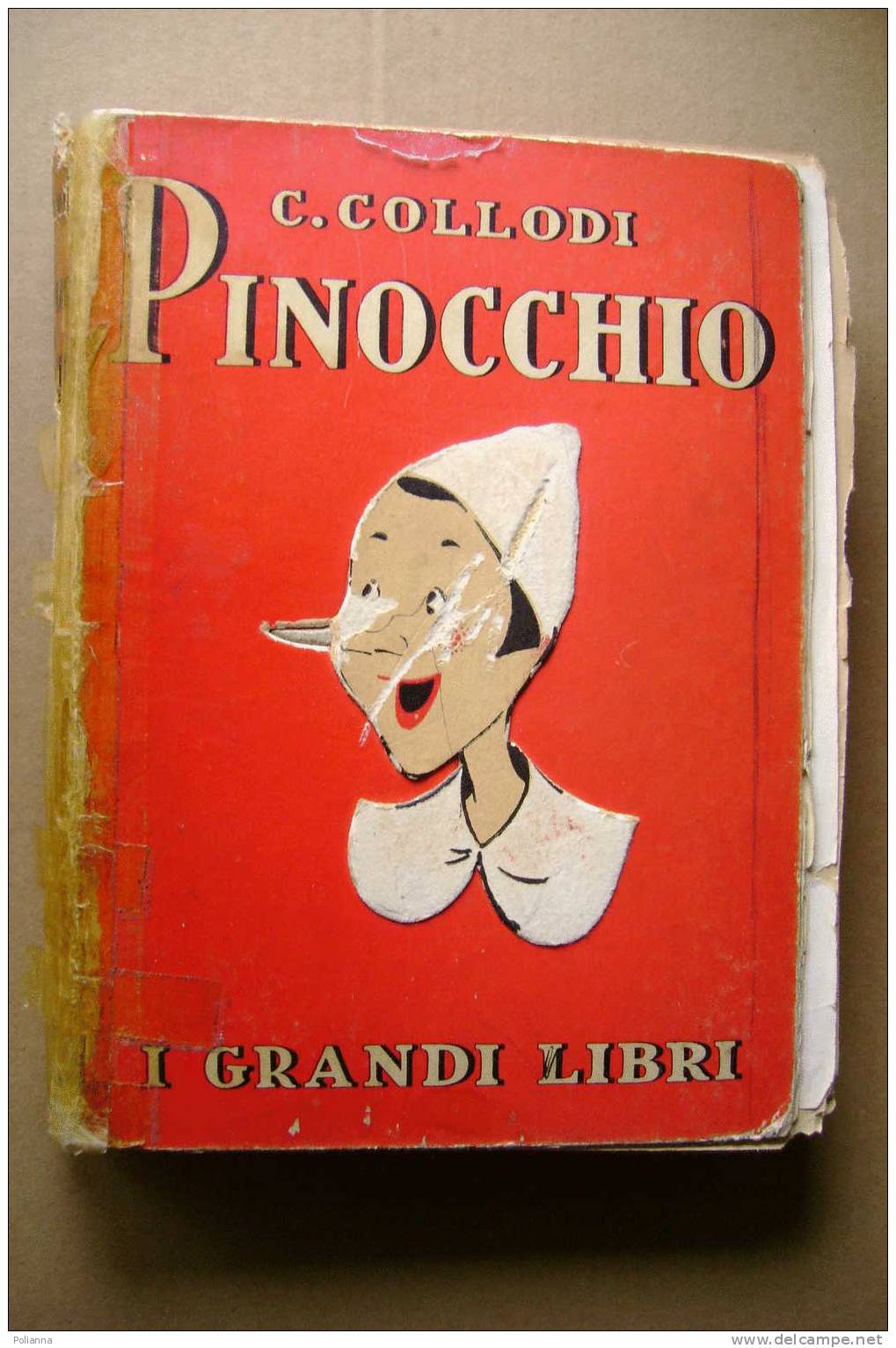 PCE/13 Collodi PINOCCHIO I Grandi Libri Salani 1951 Ill.Faorzi - Old