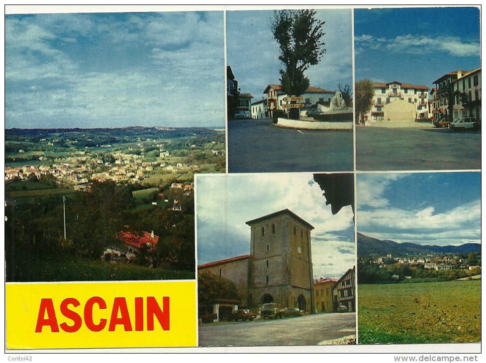 64 ASCAIN MULTI VUES PYRENEES ATLANTIQUES - Ascain