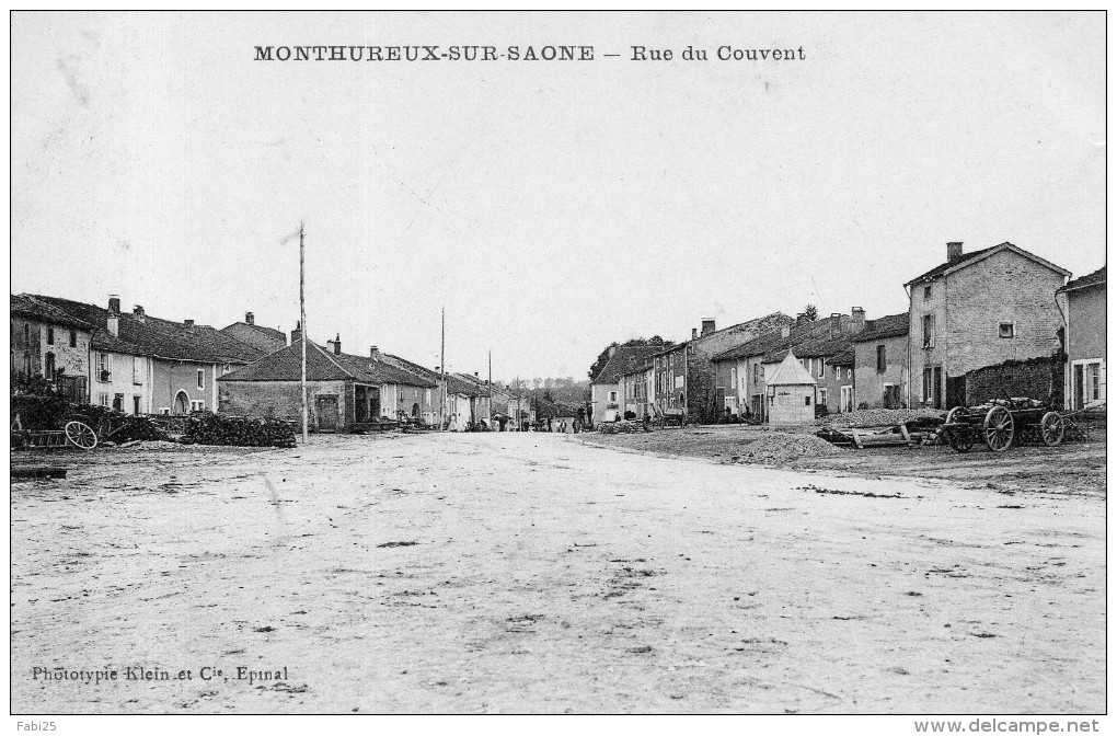 MONTHUREUX SUR SAONE  Rue Du Couvent - Monthureux Sur Saone