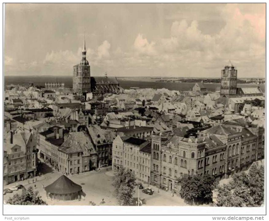 Allemagne - Stralsund Blick Auf Die Altstadt - Stralsund