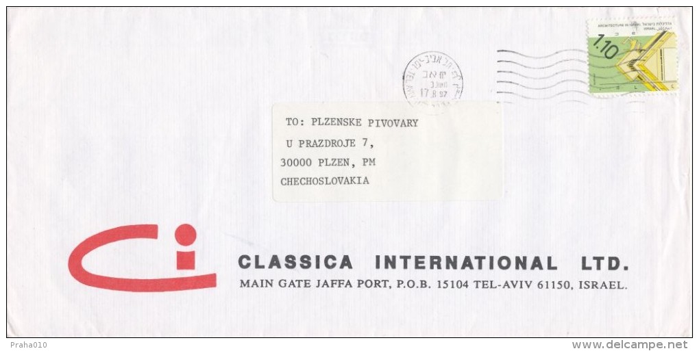 I3573 - Israel (1992) Tel Aviv - Briefe U. Dokumente