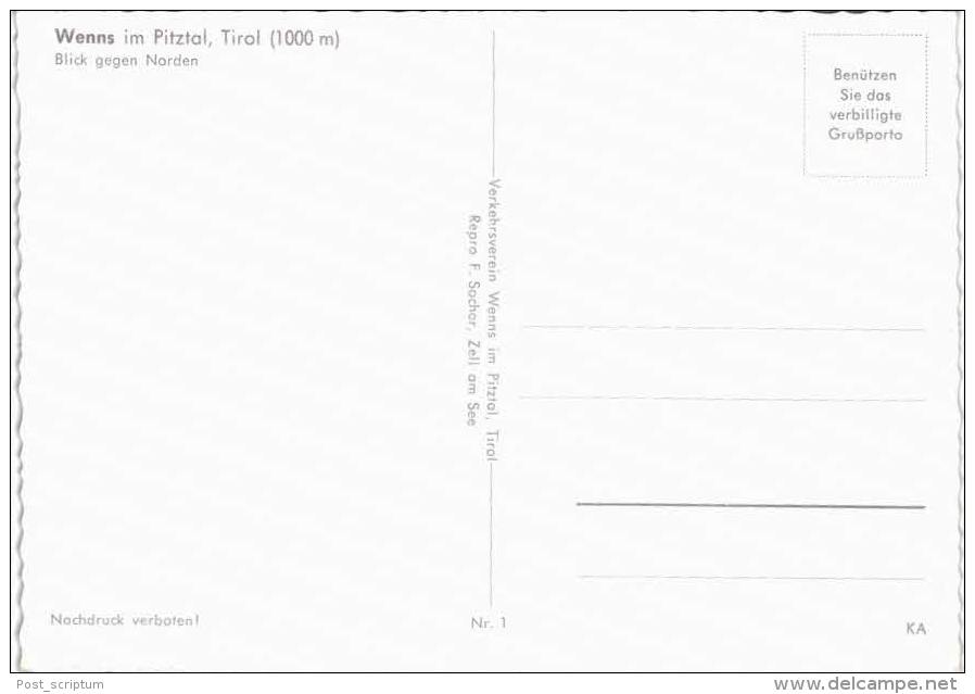 Autriche - Wenns Im Pitztal - Blick Gegen Norden - Pitztal