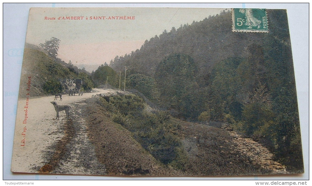 Route D'ambert à Saint Antheme - Ambert