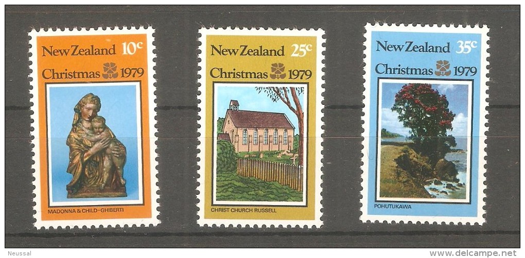 Serie Nº 752/4 New Zeland - Kerstmis