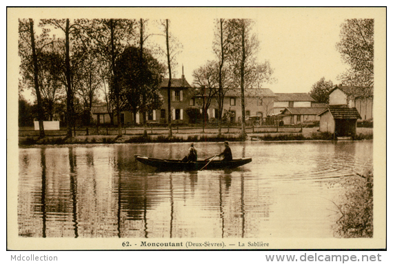 79 MONCOUTANT / La Sablière / CARTE GLACEE - Moncoutant