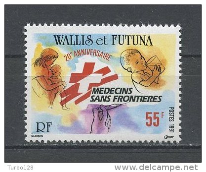 WALLIS FUTUNA 1991 N° 407 ** Neuf Ier Choix Superbe  Cote 1.70 € Médecins Sans Frontières Medicine - Ungebraucht