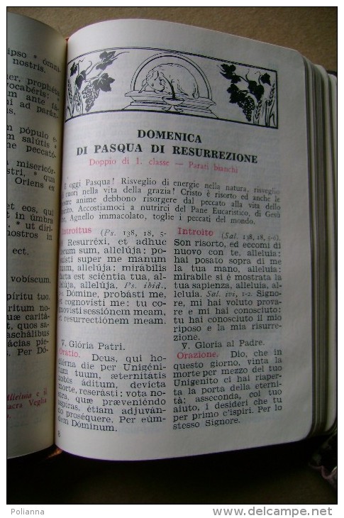 PCE/37 Don Anselmo Tappi Cesarini PICCOLO MESSALE DELLE FESTE Coletti Ed.1955/ Disegni Di Ballarin - Religion