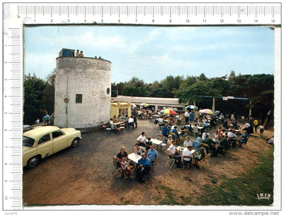 Restaurant   "  DE  UITKIJKTOREN "     SPEELTUIN   -  KLUISBERG   ORROIR -  Terrasse  -  Véhicule Ancien - Kruibeke