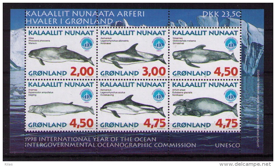 GREENLAND  Whales - Baleines