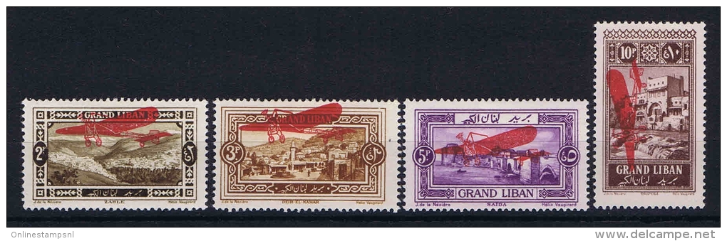 Grand Liban : Yv  Ae 13 - 16 MH/* - Airmail