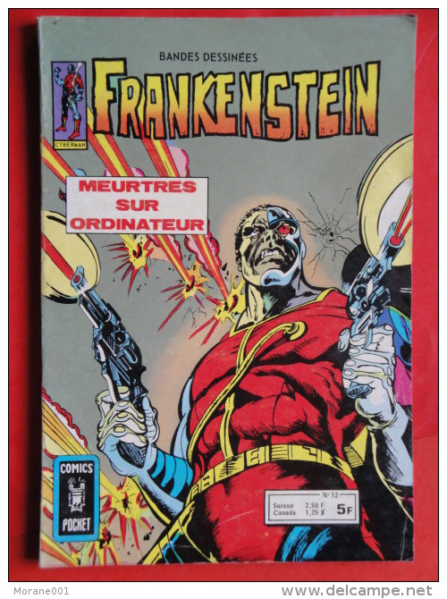 Frankenstein  N° 12 Aredit Artima Petit Format Bon état+ - Frankenstein