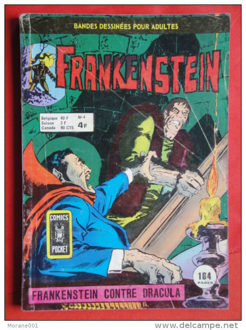 Frankenstein  N° 4 Aredit Artima Petit Format Bon état - Frankenstein