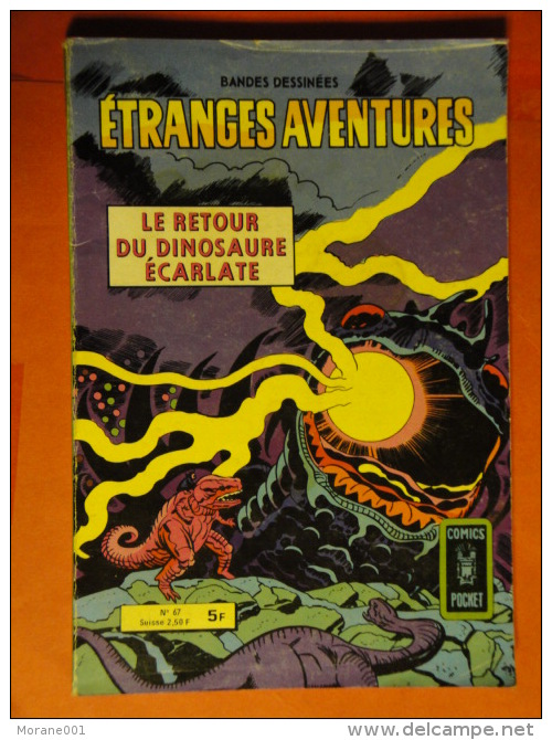 Etranges Aventures N° 67 Aredit Artima Petit Format  TRES   Bon Etat - Etrange Aventure