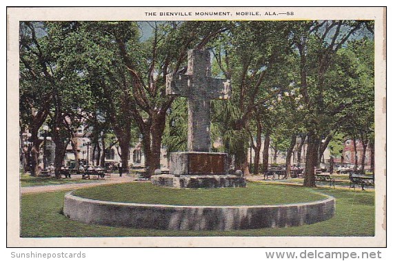 The Bienville Monument Mobile Alabama - Mobile