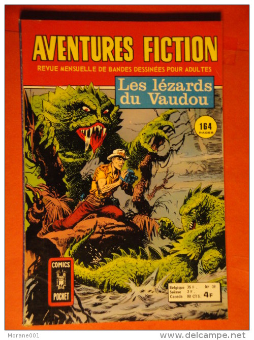 Aventures Fiction N° 39  Arédit Artima Petit Format TRES  Bon Etat - Aventuur Fictie