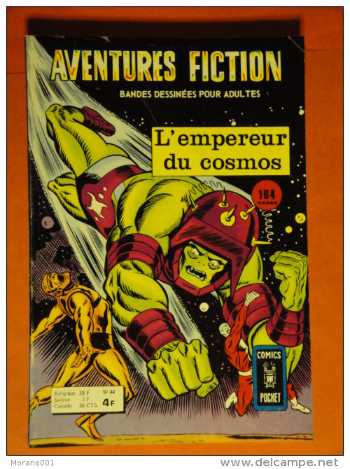 Aventures Fiction N° 44 Arédit Artima Petit Format TRES  Bon Etat - Aventures Fiction