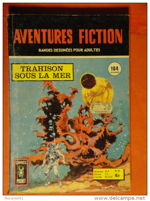 Aventures Fiction N° 48 Arédit Artima Petit Format    Bon Etat - Aventuur Fictie