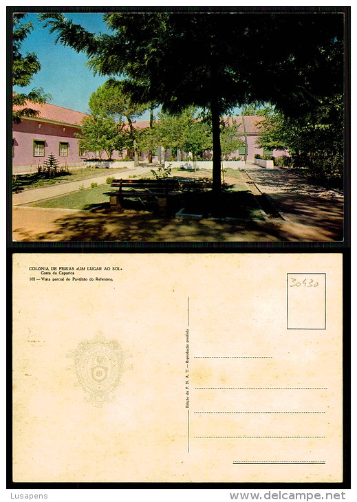 PORTUGAL COR 30430 - ALMADA - Colónia De Férias Um Lugar Ao Sol Costa Da Caparica - PAVILHÃO DO REFEITÓRIO - Setúbal